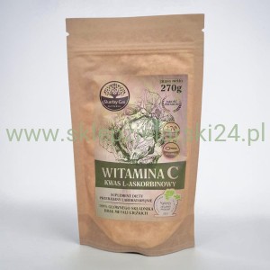 Witamina C z kapusty 270g (Kwas L- Askorbinowy) w proszku Skarby Gai