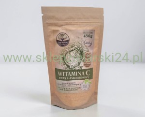Witamina C z kapusty 450g (Kwas L- Askorbinowy) w proszku Skarby Gai